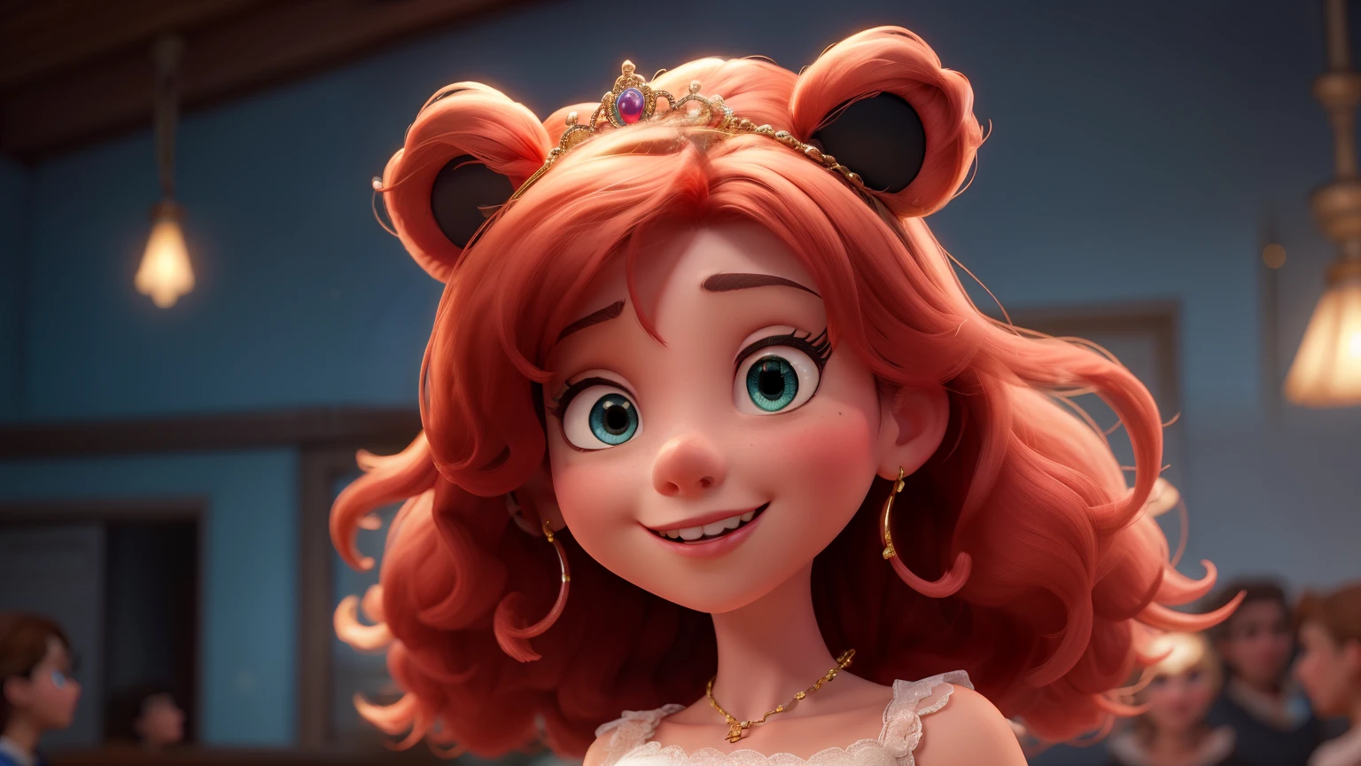 disney princess, close-up photo