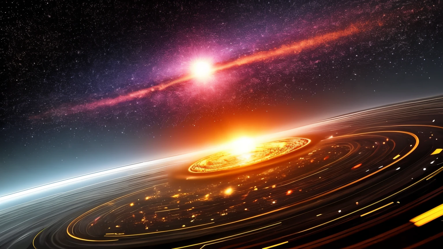 gravitational effects near a blackhole