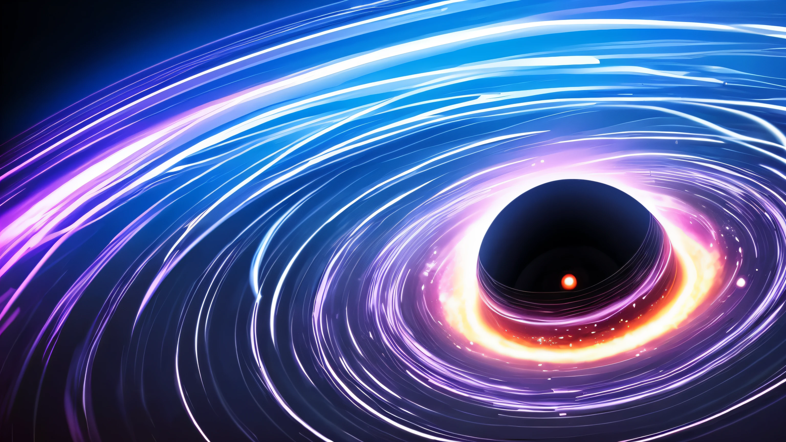gravitational effects near a blackhole