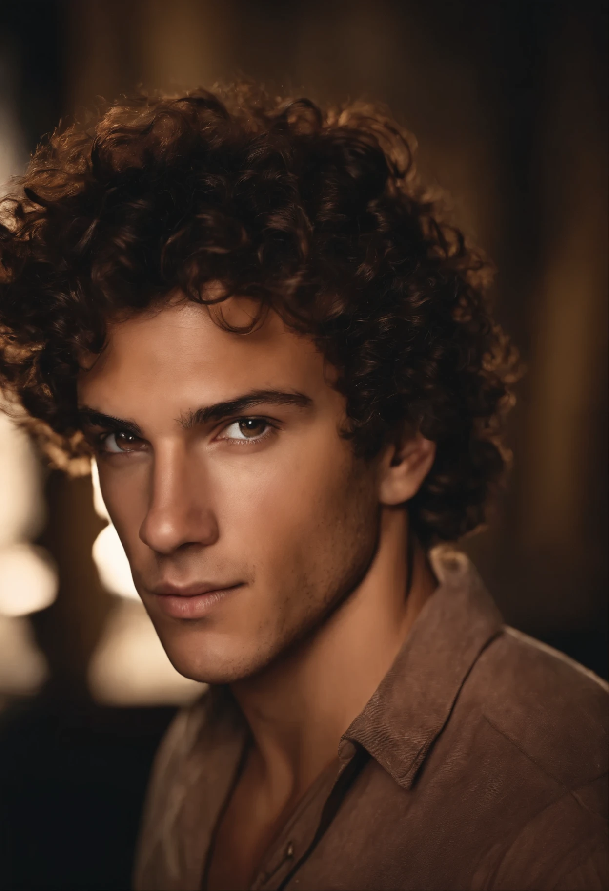 Marcus has curly brown hair, brown eyes, various scars from getting into fights, famously portrayed by Benjamin Wadsworth,original,Marcus has curly brown hair, brown eyes, various scars from getting into fights, famously portrayed by Benjamin Wadsworth,face,photo