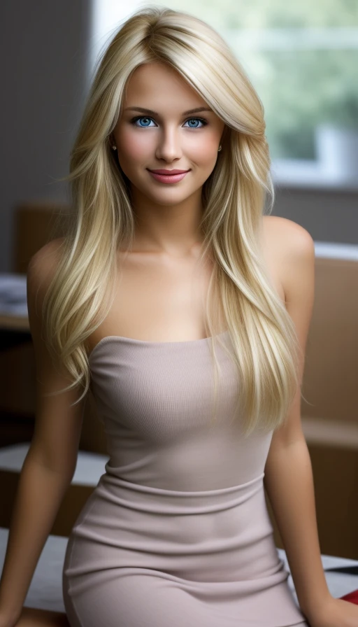 Pretty Blonde Woman