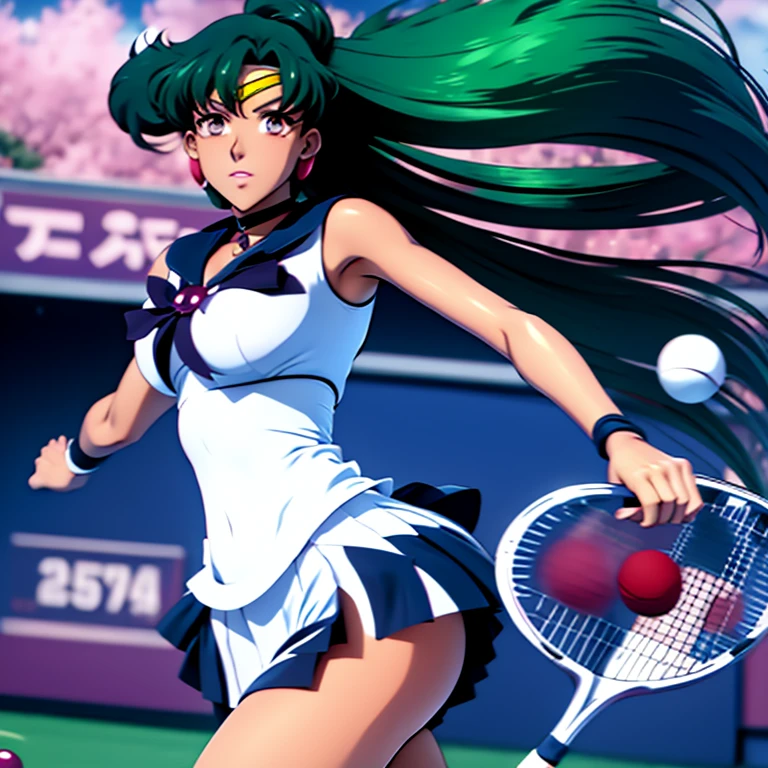 Sailor Pluto anime tennis player 🎾 