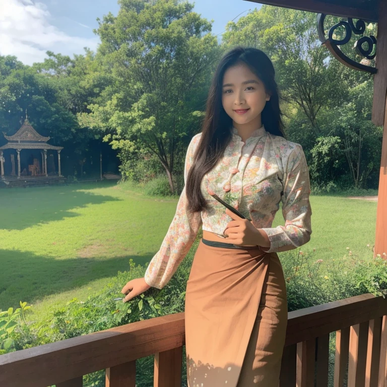 Seaart AI( app)နဲ့ မြန်မာ Outfit လေးတွေကို Try Onလုပ်ကြမယ်....💐
⌵ ဒီpromptကို Copy ယူပါ။👇
a beautiful girl with cute dimples, smiling, wearing
burmese dress, walking in Bagan's street,
ACMM LS OUTFIT, WEARING ACMM TOP OLIVE
GREEN ACMM TOP; LONG SLEEVES, WEARING
ACMM LONG SKIRT, OLIVE GREEN ACMM LONG
SKIRT, PRINTED SKIRT
OUTDOORS, SCENERY, TRADITIONAL MEDIA,
SKY, DAY, PHOTO BACKGROUND, REAL WORLD
LOCATION, ARCHITECTURE, NATURE, RUINS
LANDSCAPE, BAGAN ANCIENT PAGODA
BACKGROUND
တခြားpromptနဲ့ဆိုရင် မြန်မာရင်ဖုံတွေ၊ လုံချည်တွေမရနိုင်လို့ပါ။
#Thank a lot Aye Chan Hnin Yu
#ပုံများကိုsaveလုပ်နိုင်သည်။✔️
#Shareခွင့်ရှိသည်။✔️
#ခွင့်ပြုချက်မရှိပြန်မတင်ရ။🚫
#Seaart
#T