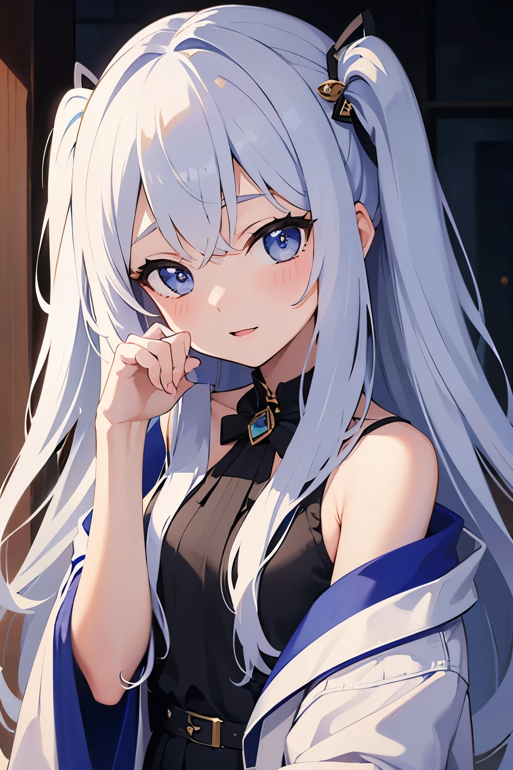 15-year-old student、By the chestnut、hermosos ojos、piel de aspecto real、chica de secundaria、un traje de marinero、、(8k、masterpiece)、(realista、Fotorrealista)、de primera calidad、muy detallado、El ultra detallado、belleza、cute little、Japanese、Idol、Una sonrisa、retrato de primer plano、Rostro sano