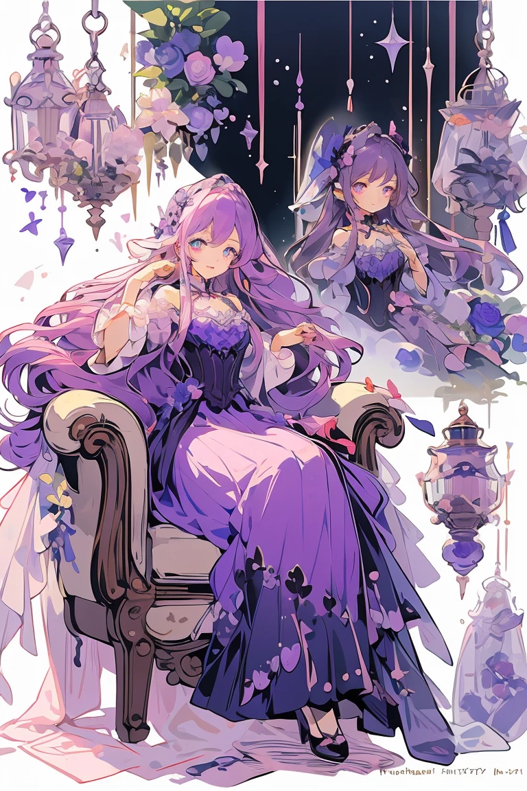 (masterpiece:1.2), best quality,PIXIV,fairy tale girl, 1 girl, brown hair, brown eyes, brown dress, lolita fashion, brown theme