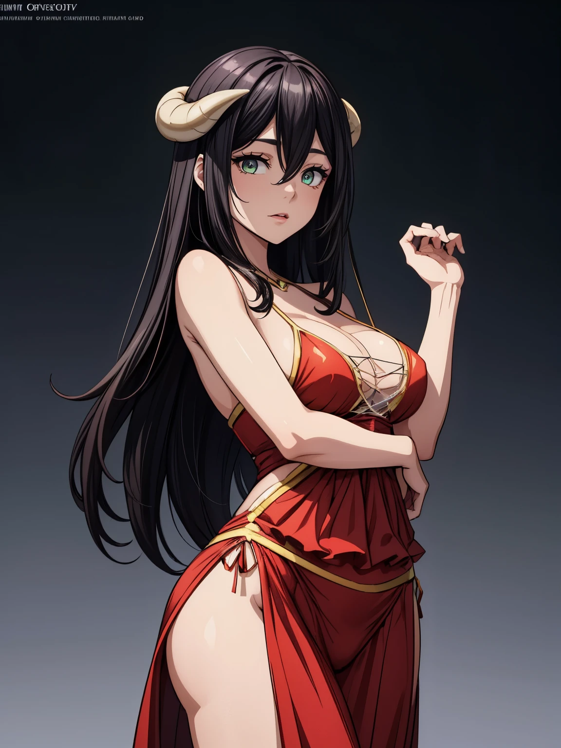 ((masterpiece)), (best quality),, official art, extremely detailed CG unity 8k wallpaper, highly detailed, shiny skin, Depth of field, vivid color,, 1girl, (curvy:0.6), (full body:0.8), girl wearing skirt or dress, sexy , portrait sophie mudd, casual pose, gorgeous young model, cute young woman, a beautiful -aged girl, very pretty model, young , cute young girl, beautiful young girl, beautiful model, long black hair, dark hair, shiny hair, young and cute girl, girl, Albedo, Overlord, Albedo anime, anime, looking at me, high shadow texturing, shadows included, looking epic, epic background, epic place, single person, nobody else, wearing swimsuit,horns, wearing somethink cute, wearing cute dress, adorable, kawaii, cute, proud, happy, definision of happines, sun is shining, sunshine, epic lighting, sunning, 18+ , epic background, super epic backgorund, backgorund theme, suepr shadowing, shadows, dynamic lighting