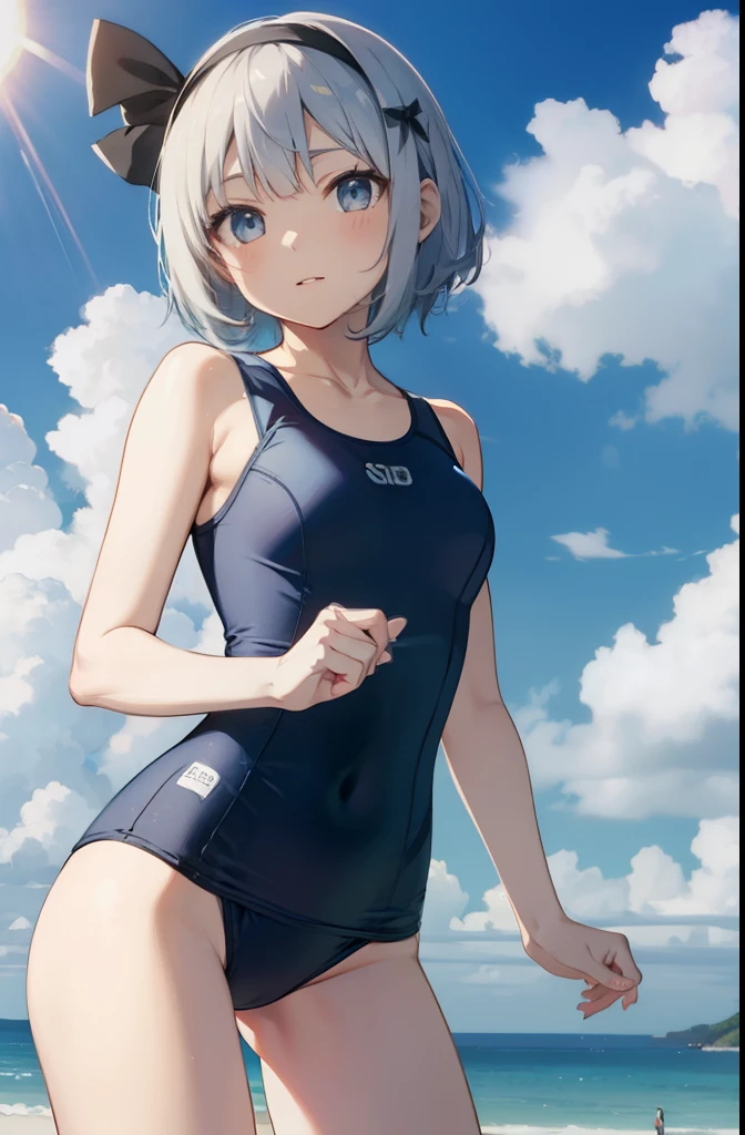 school swimsuit、Youmu
