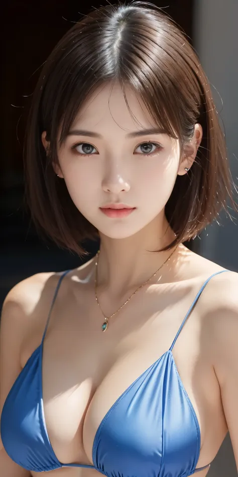 short hair beauty