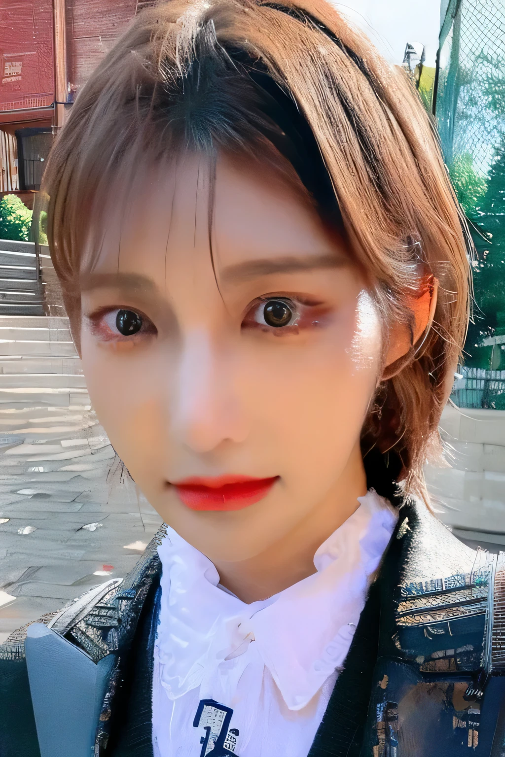 beautiful korean woman, K-POP idol, expressive eyes, korean idol, Stray Kids, 1 person, masterpiece, high quality, 最high quality, High resolution,