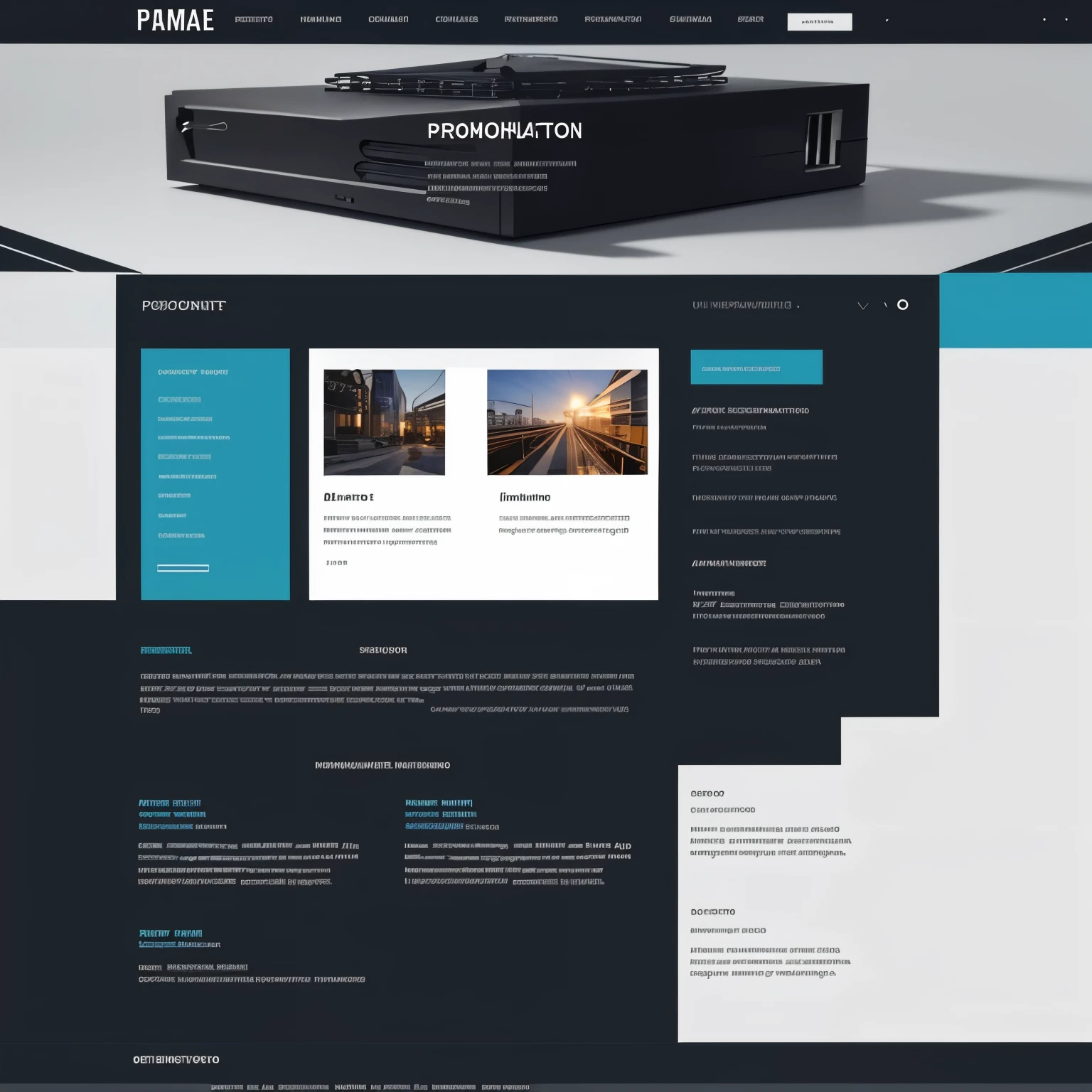 Template de portfolio para programador frontend 