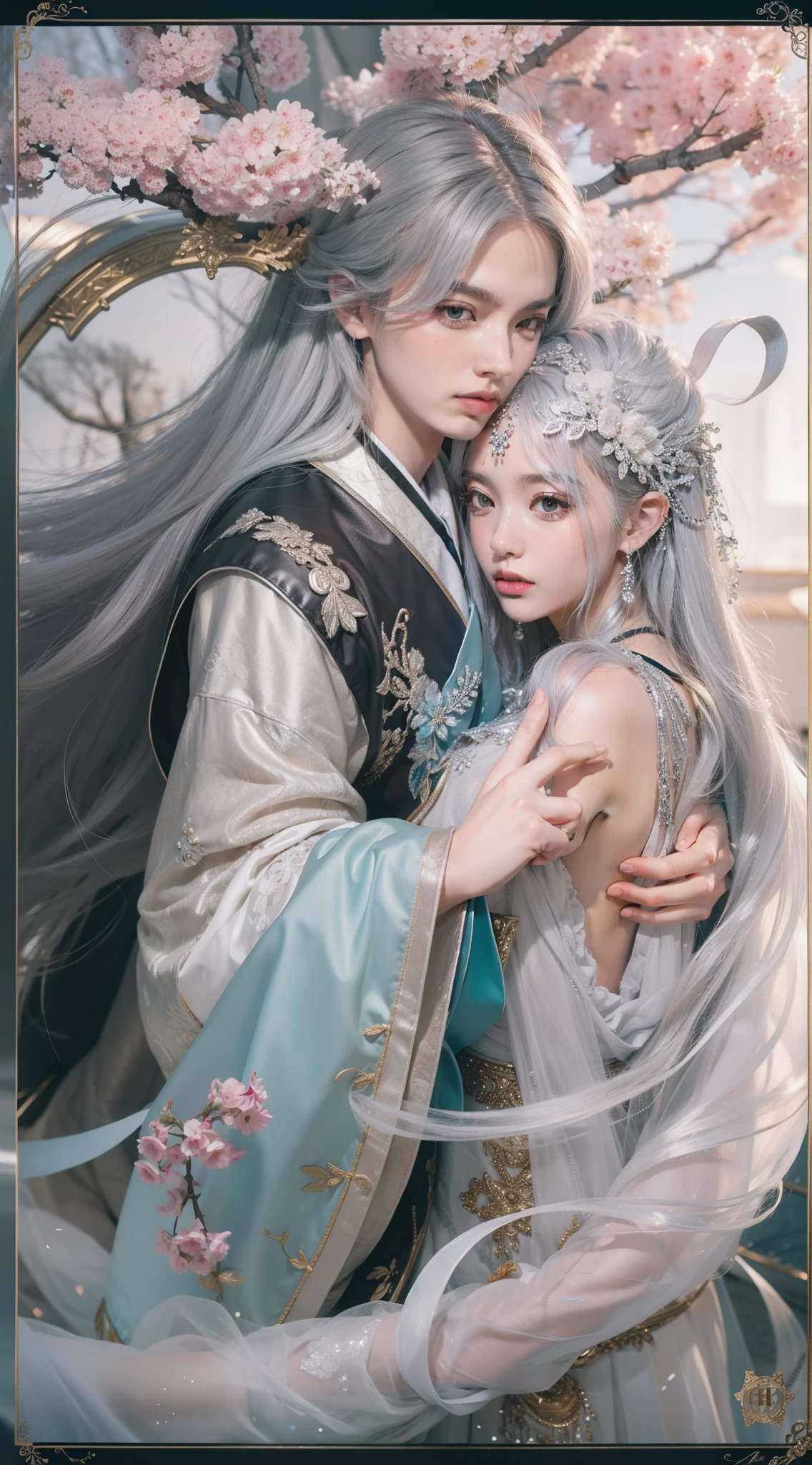 silver hair