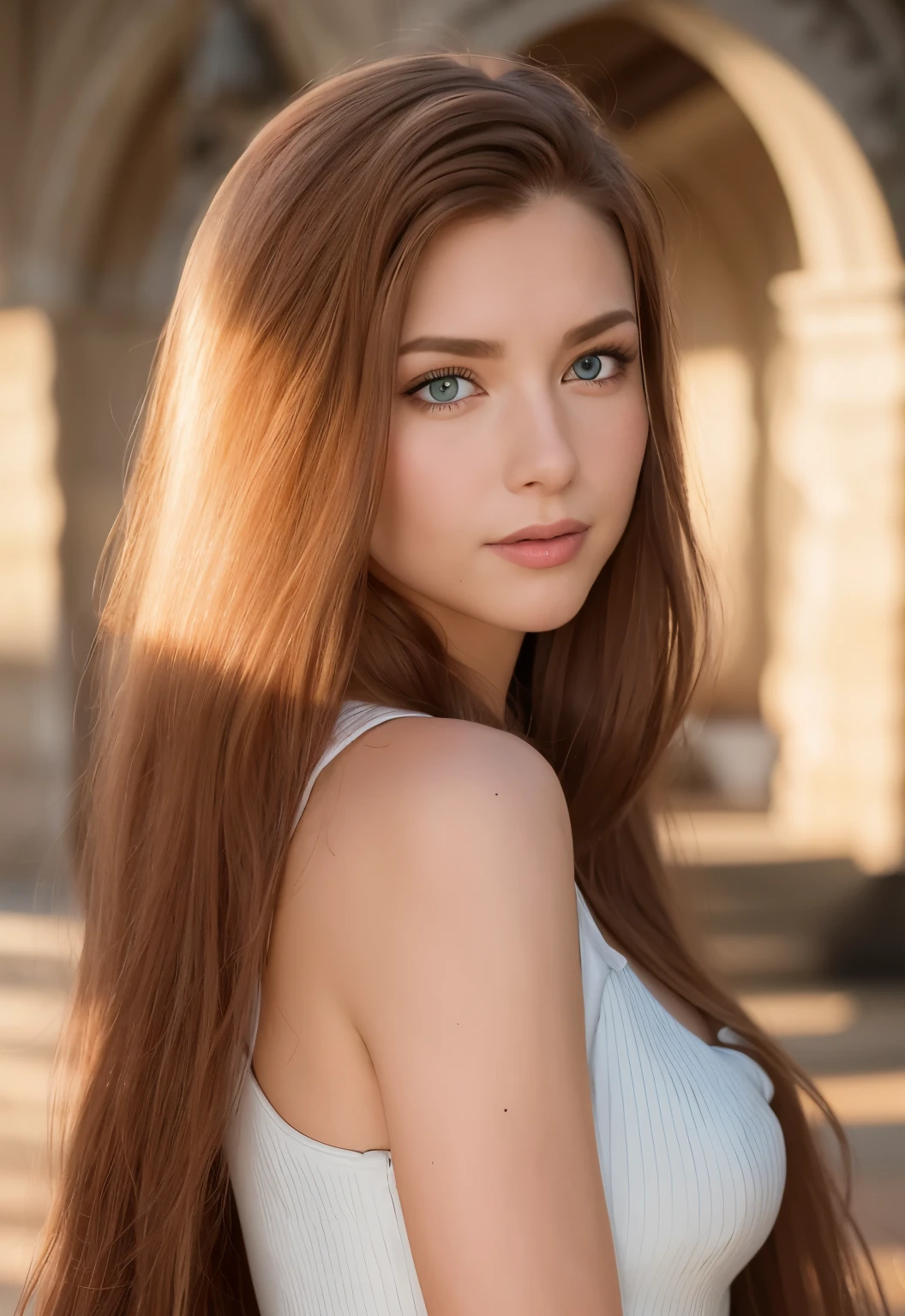 a close up of a woman with long brown hair and blue eyes, beautiful Chica ojos azules, Yelena Belova, anastasia ovchinnikova, Chestnut woman, pelo rubio ojos azules, muchacha atractiva, beautiful Chestnut woman, hermosa chica modelo, anna nikonova aka new milkmaid