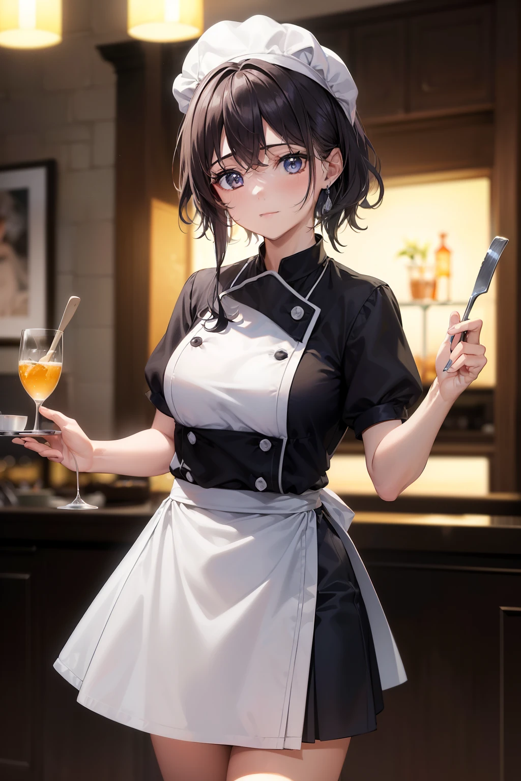 (Chef-d'œuvre, meilleure qualité:1.4), (Beau, esthétique, parfait, délicat, complexe:1.2), (Mignon, Adorable),
(Bokeh, profondeur de champ:1.2), 8K, HDR, unité, Fond d'écran,
(1fille, Seulement), Coloré, Des couleurs vives, lunatique, éclairage d'ambiance, (cinématique lighting), cinématique,
(Peau sombre, peau noire, ébène:1.2), Parfait