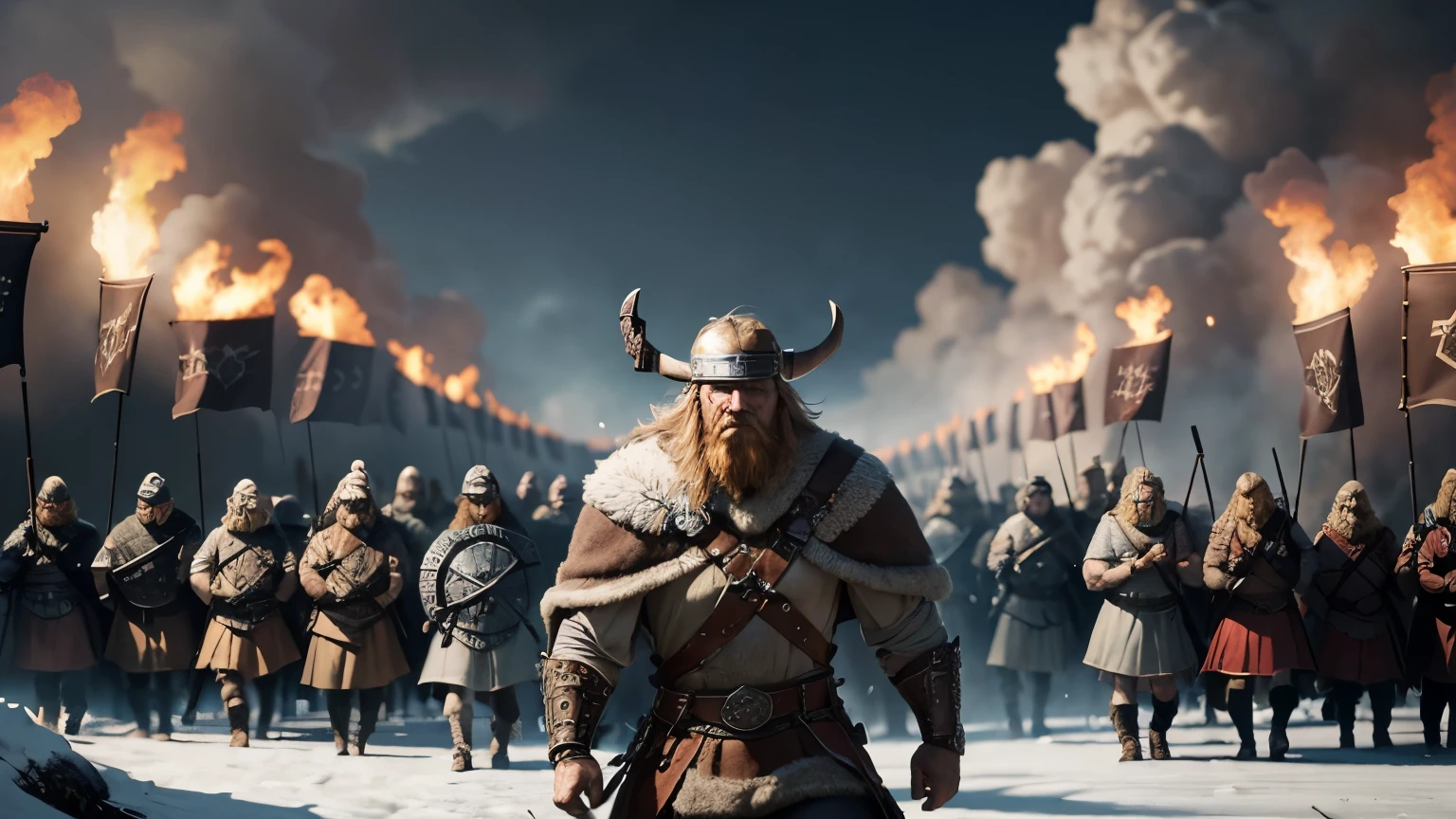 a Viking army led by the legendary warrior Bjorn Ironside