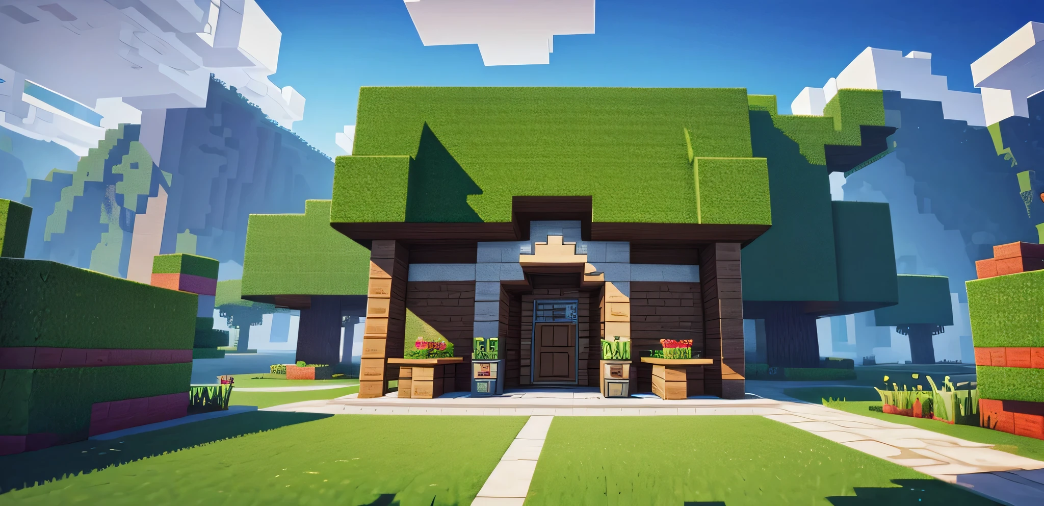 DESIGN DE BEM-VINDO DO MINECRAFT A UMA COMUNIDADE