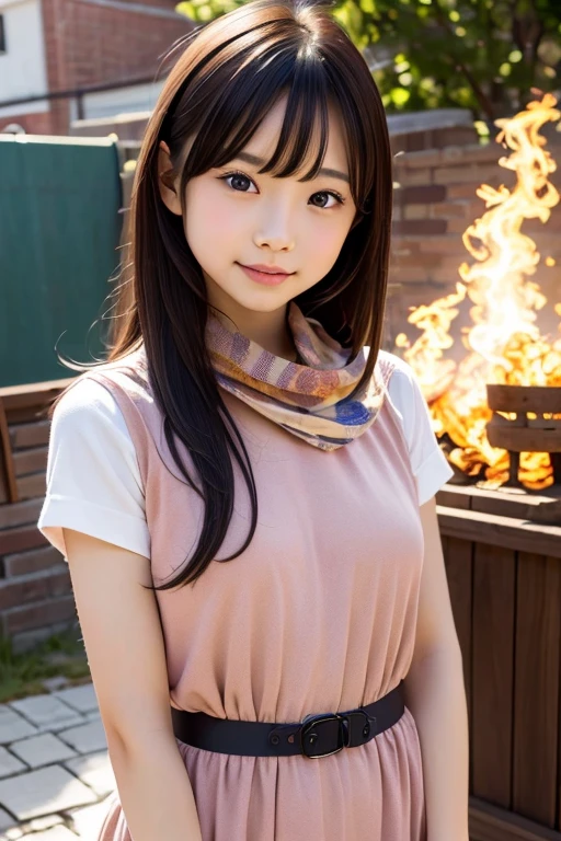 (RAW photo、highest quality)、(real、photorealistic:1.3)、highest quality、High definition、masterpiece、Super fine、An illustration、1 girl、Upper body、dynamic angle、Super fineCG統一8k壁紙、ink、Amazing、ムービー Upper body、dynamic angle、World Mastery Theater、Messy long hair、highest quality、Highly detailed CG unified 8k wallpaper、ink、amazing、movie light、Lens flare、Dunhuang style、detailed face、Beautiful renderings of the Tang Dynasty、(intentional expression: 1.5)、 stand in a flower field、(look up at the stars: 1.2)、fire Fly、Scarf floats、Sony Master Shots、Woman posing for photo in front of TV、Inspired by Faye Dansch、brown hair and bangs、High-resolution screenshots、nicovideo 、normal hands、Bright colors、Rimuru Tempest full-face shot、Nice studio lighting、VHS Screenshots、beautiful detailed face