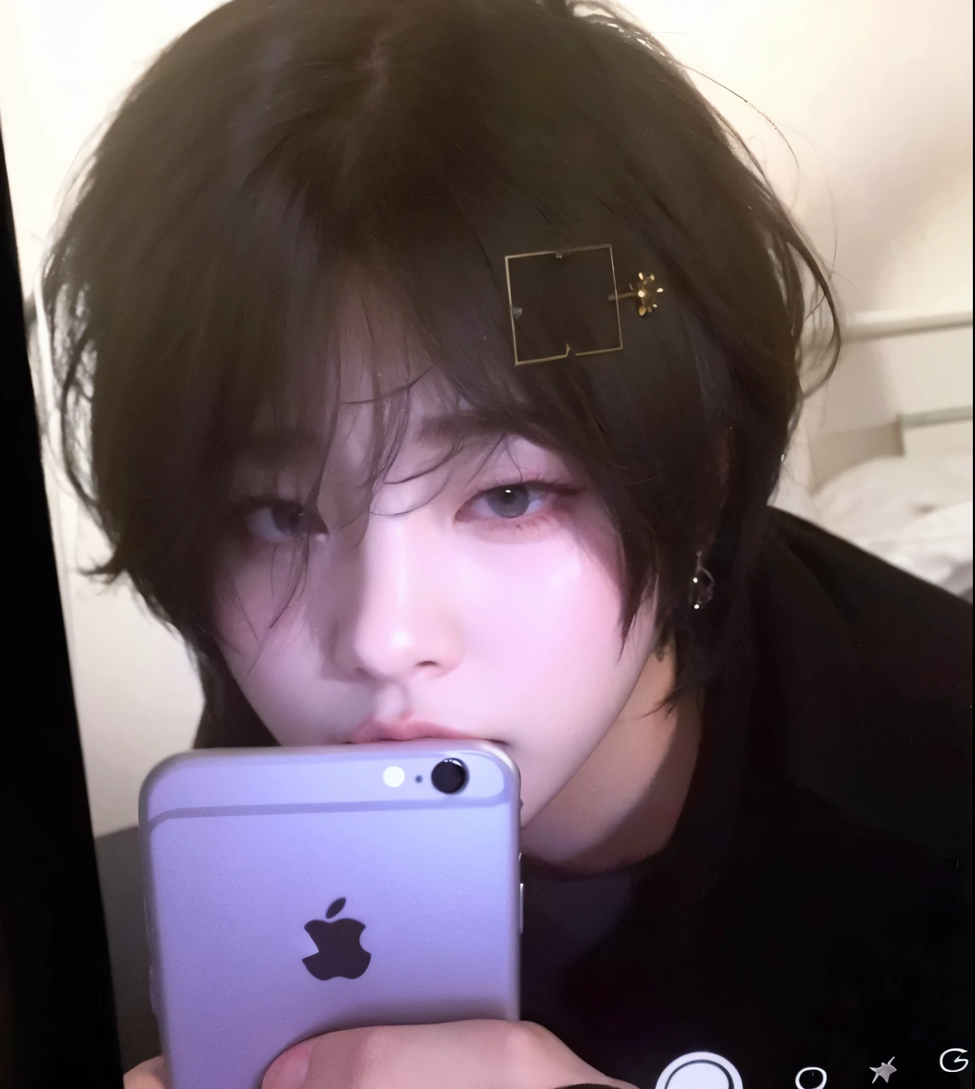Black hair, Jimin