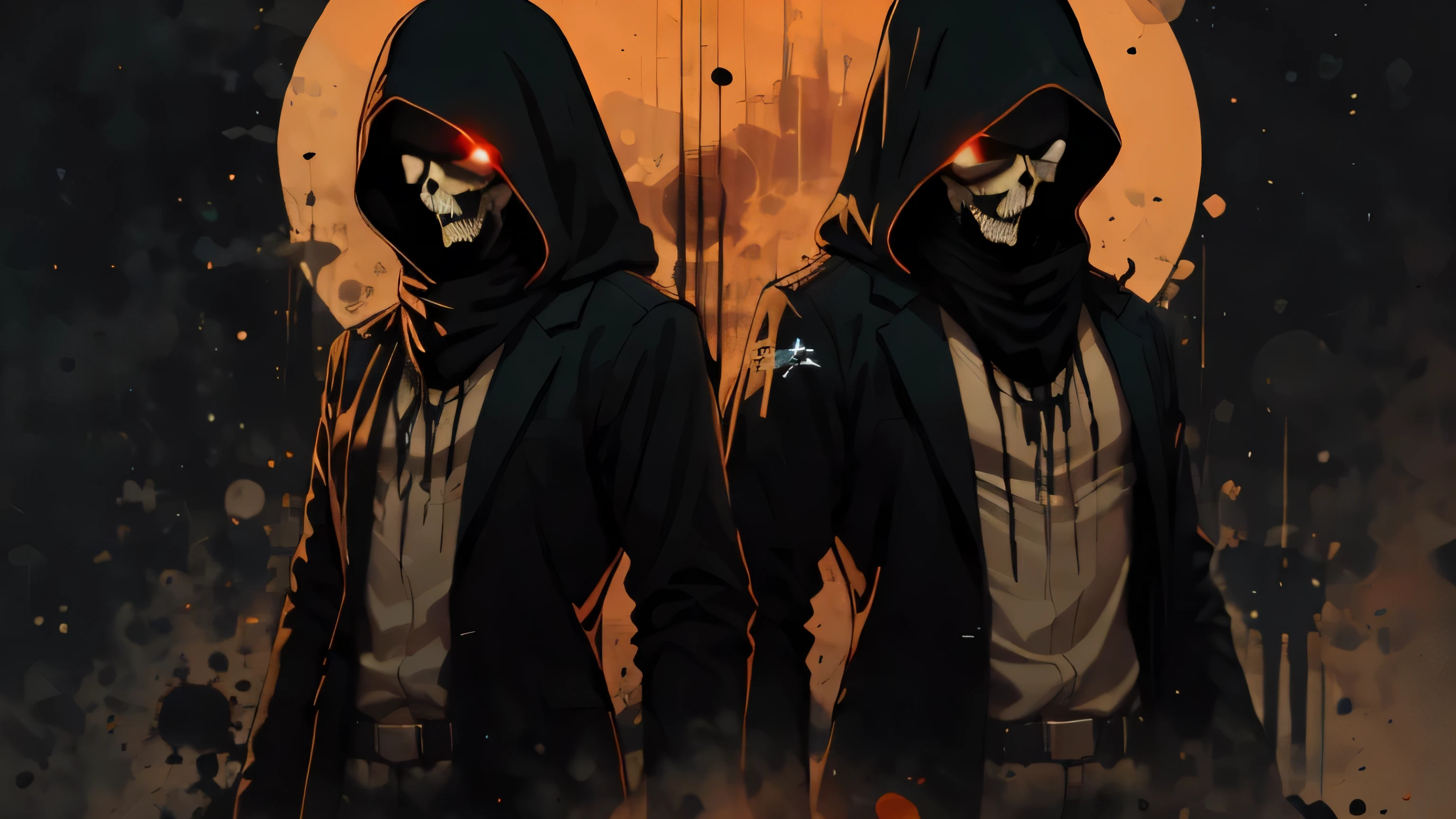 beautiful, (masterpiece:1.2), (best quality:1.2), realistic, perfect eyes, perfect face, perfect lighting, 1boy, plague doctor, hood, mask, plague doctor mask, faceless, holding a potion, evil looking, skull belt