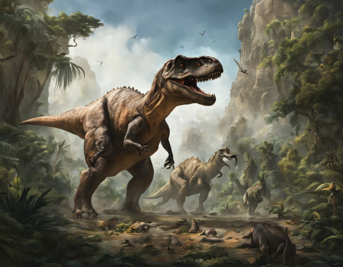 Highest image quality, including Mesozoic, dinosaurs, etc.
