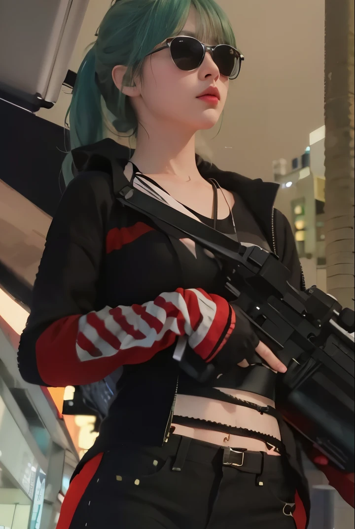 1girl, Tokyo street,night, cityscape,city lights, upper body,close-up, 8k, RAW photo, best quality, masterpiece,realistic, photo-realistic,