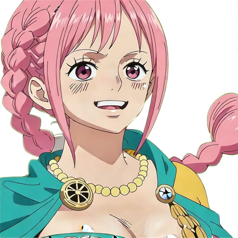 (masterpiece, best quality:1.2), 1woman, solo,pink hair,braid hair,dark pink eyes