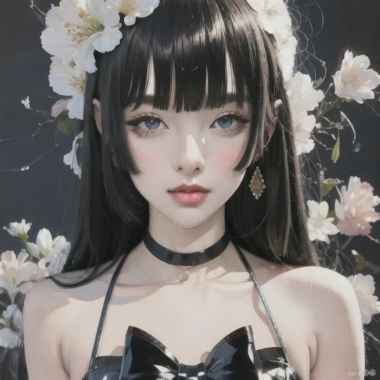 (masterpiece, best quality:1.2), 1girl, solo,Princess cut