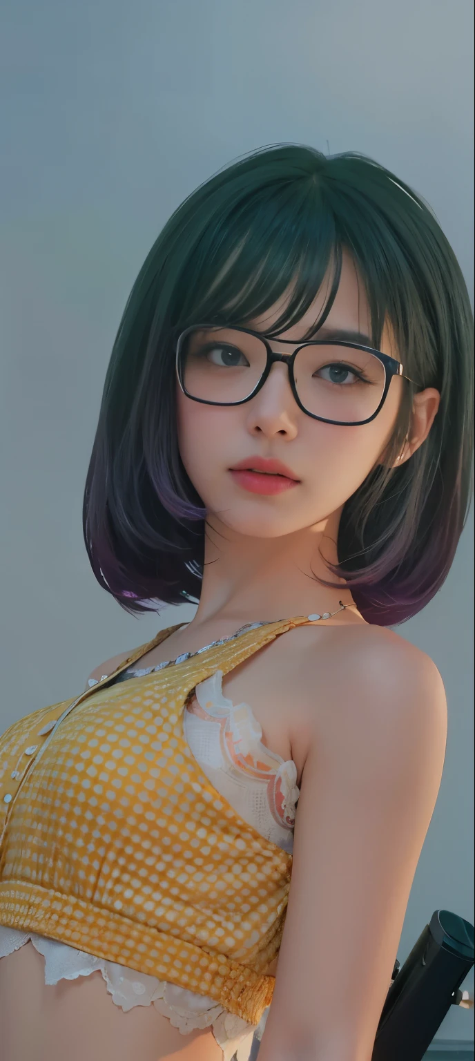 1girl, Tokyo street,night, cityscape,city lights, upper body,close-up, 8k, RAW photo, best quality, masterpiece,realistic, photo-realistic,