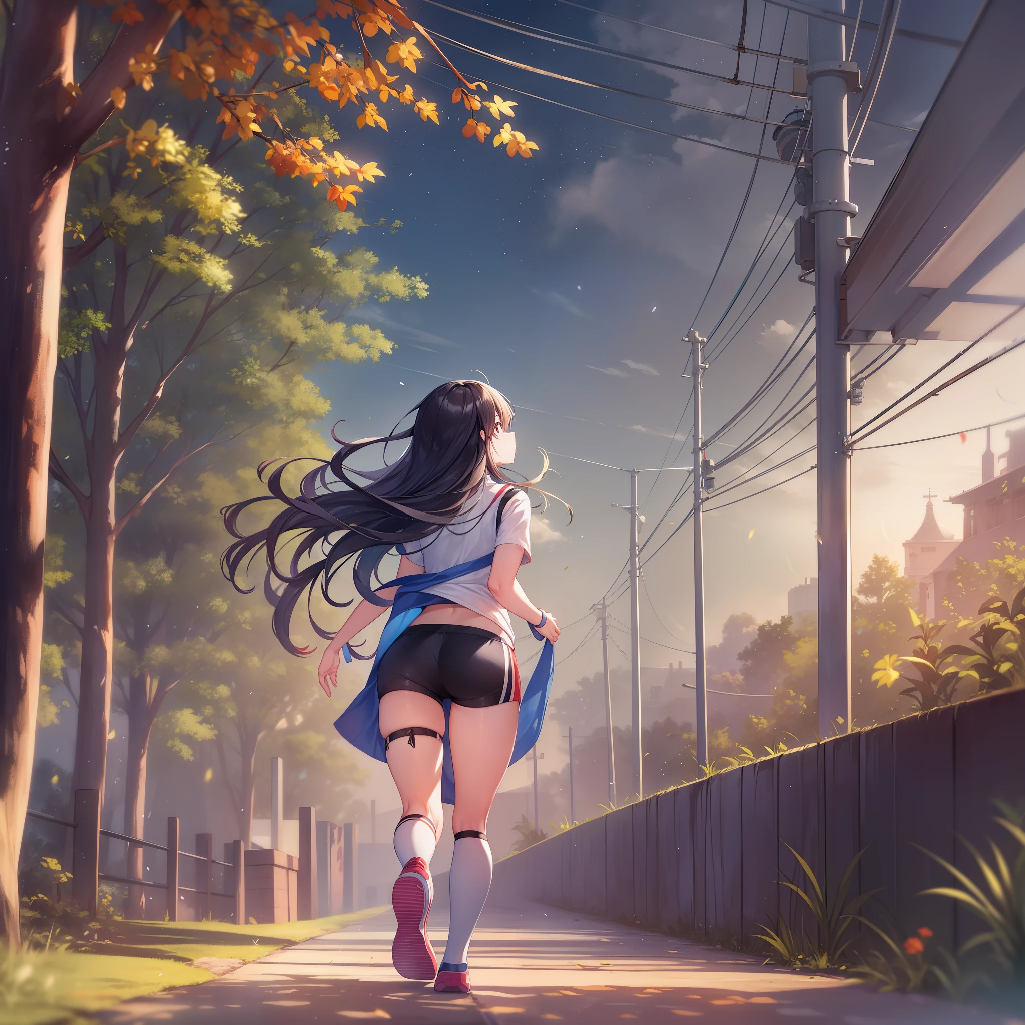 sprinting at full speed、The wind is thunderous、The sound of the wind、Feng Lin Lei Yin、The voices of support echo、soon、Run、Keep running without looking back、Looking only ahead、just keep running、towards tomorrow、Hope、To a world I haven't seen yet