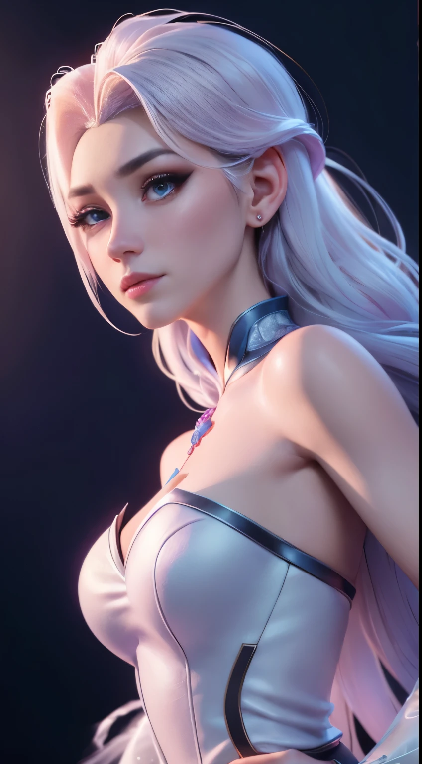 (elsa frozen-rose quartz SU mezclando modelos .) (ultra FUSIÓN) Highly detailed CG unity 8k wallpaper, style shot, complex, high detail, dramatic, highest quality movie still image, very detailed, masterpiece, best quality, character design, Elsa, Elsa from Frozen,Diamante Rosado fusión (( Dark style)), realistic ultra-detailed rendering style, natural light, sharp character design, (hard focus, 8k), (((natural skin texture))), 8k textures, soft cinematic lighting, adobe lightroom, dark room, hdr, Sophisticated, Elegant, Rich Detail, Sharp Focuilm Look) )), Soothing Tones, Detail Frenzy, Intricate Detail, Super Detail, Low Contrast, Soft Film Lighting, Dull Colors, Exposure Blending, HDR, Fade, 35mm, f/1.4, ISO64, f16, 25 sec.