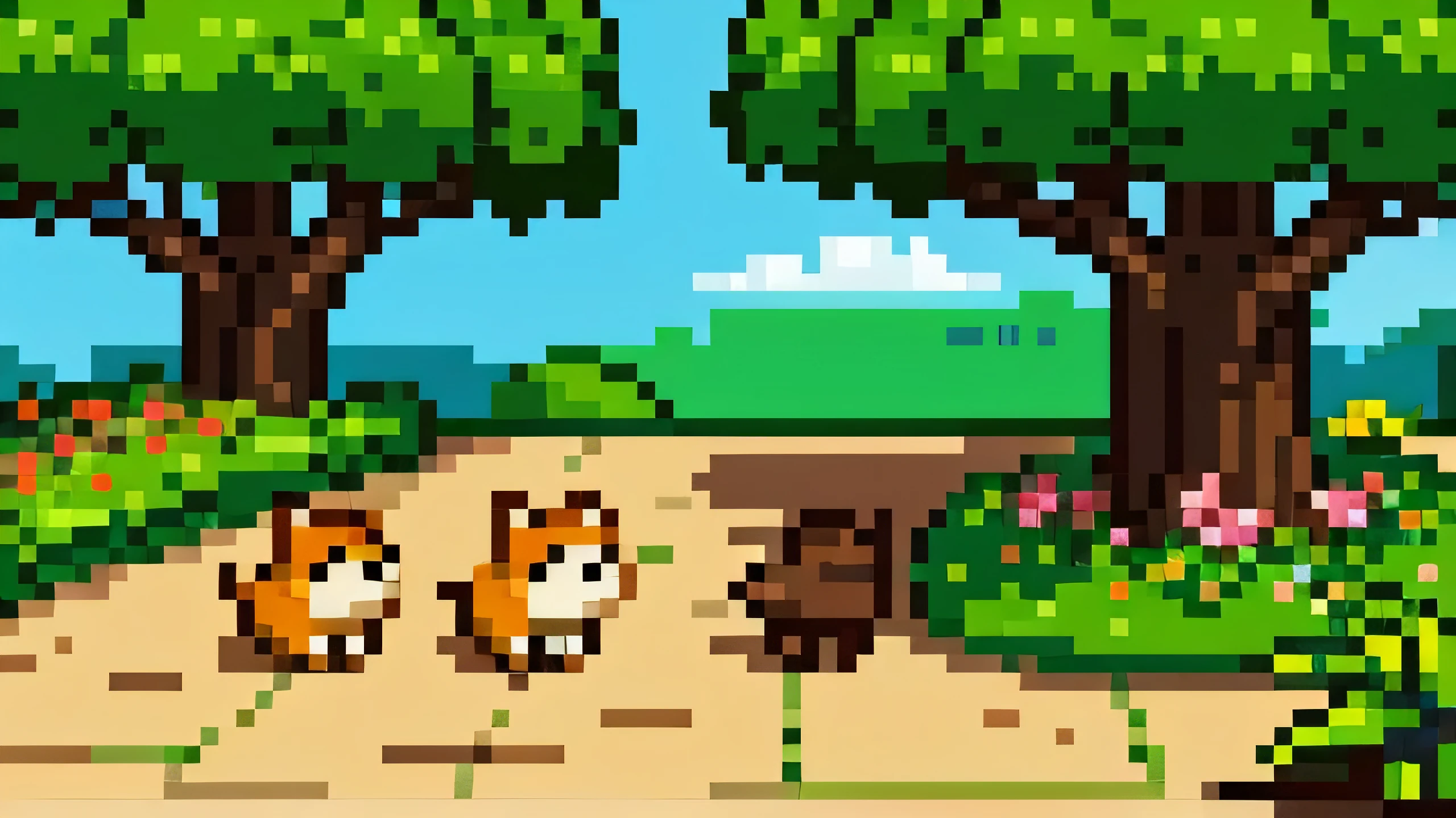 (arte de pixel), (melhor qualidade), (obra de arte), jardim, Vidros Vegetais, Gatos, plantas, flor, luz do sol, It is.