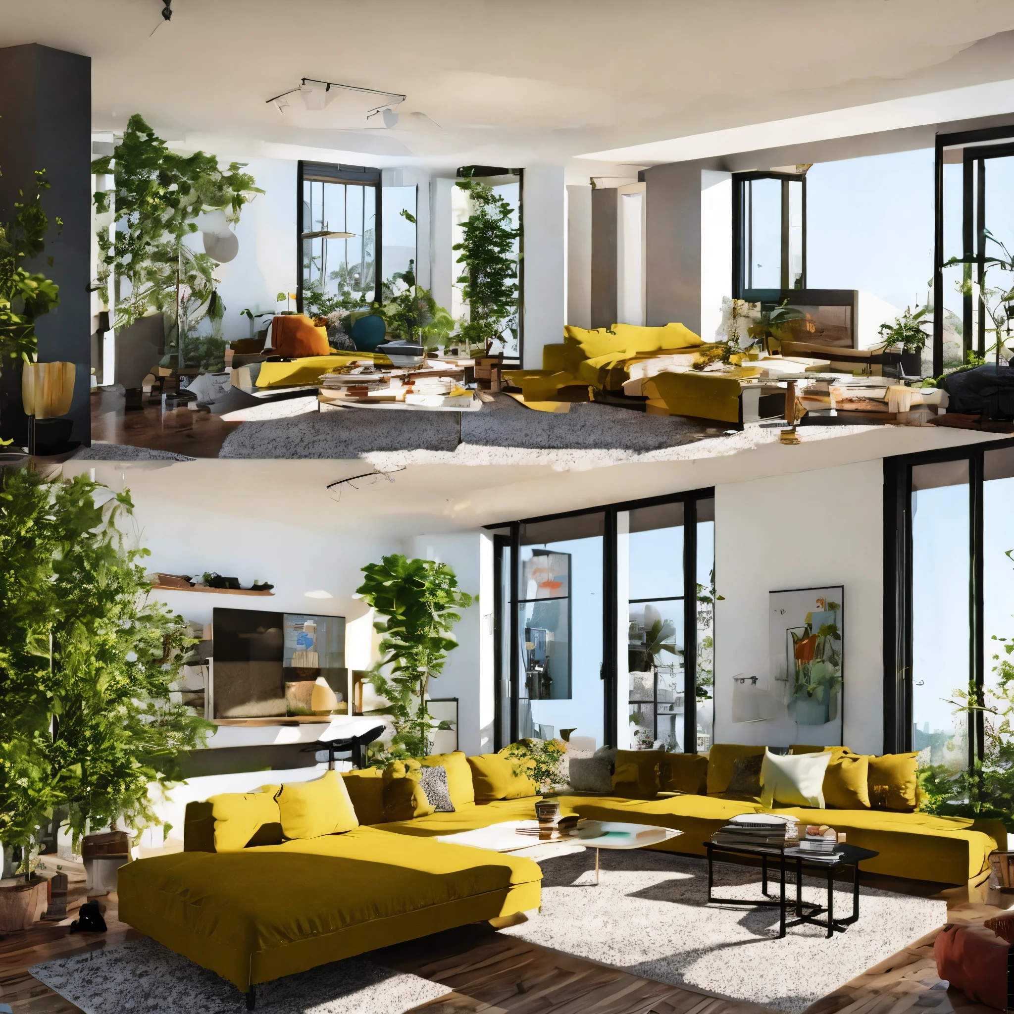 high high quality，Best quality at best，Realiy，Super realistic，super detailing,tmasterpiece，A high resolution，8K，Very realistic，Technology modern living room design,Heavy metal texture，Strong cultural atmosphere，Romantic girly feelings，a 3D render