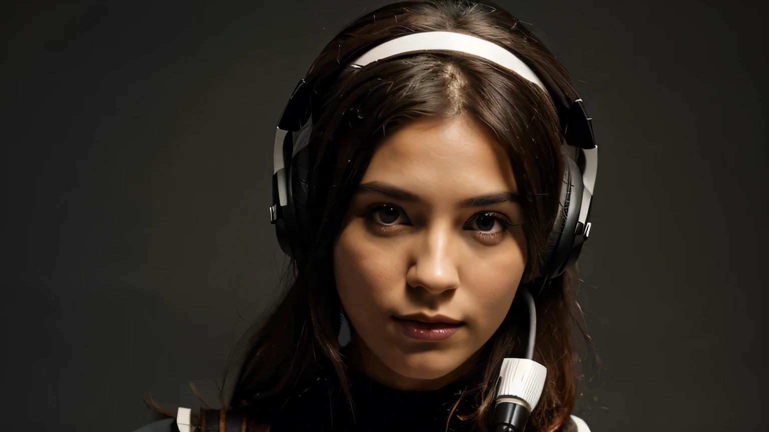 headphones with a single background color