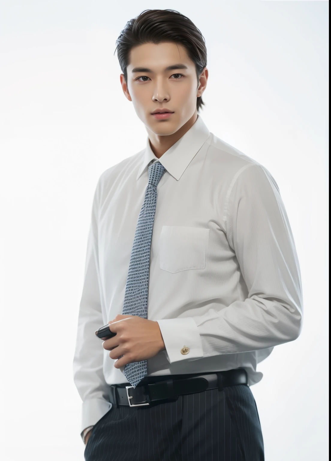 20-year-old refreshingly handsome new employee、 (Super cool S-class guy in a suit)、 Japan boys at 20 years old、 businessman、 Ultra-luxury suits、 Striped suit、 s Office、 Stand in a suitSYoung handsome man、 Full body photo、 (Highly detailed photos of CG Unity 8K)、 (A highly detailedSHandsome man in class)、 (Photo Real)、 ((top-quality))、 ultra-detailliert、 (masterpiece)、 An ultra-high picture quality、 tall、 viewer、 Gentle man、 Very beautiful hair、 short-haired、 Bright photo、 Handsome like a model、 Handsome like an idol、 Luxury Watches、 Cool belt、 japanes