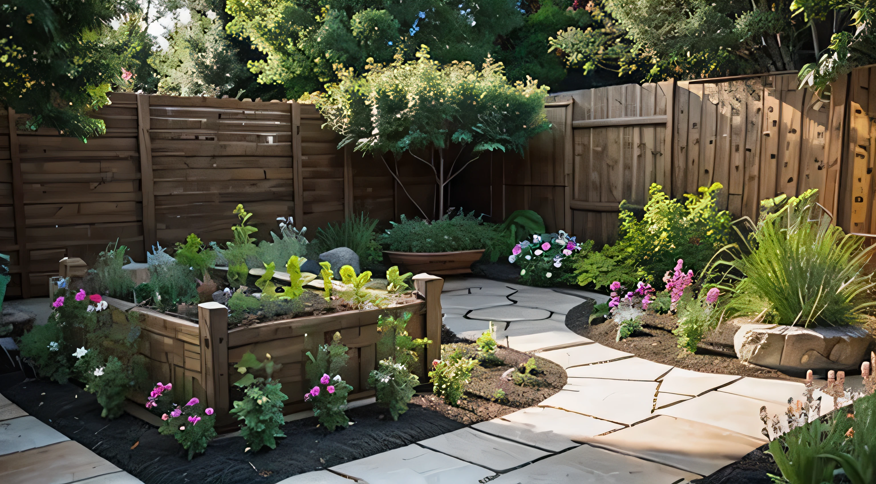 backyard garden