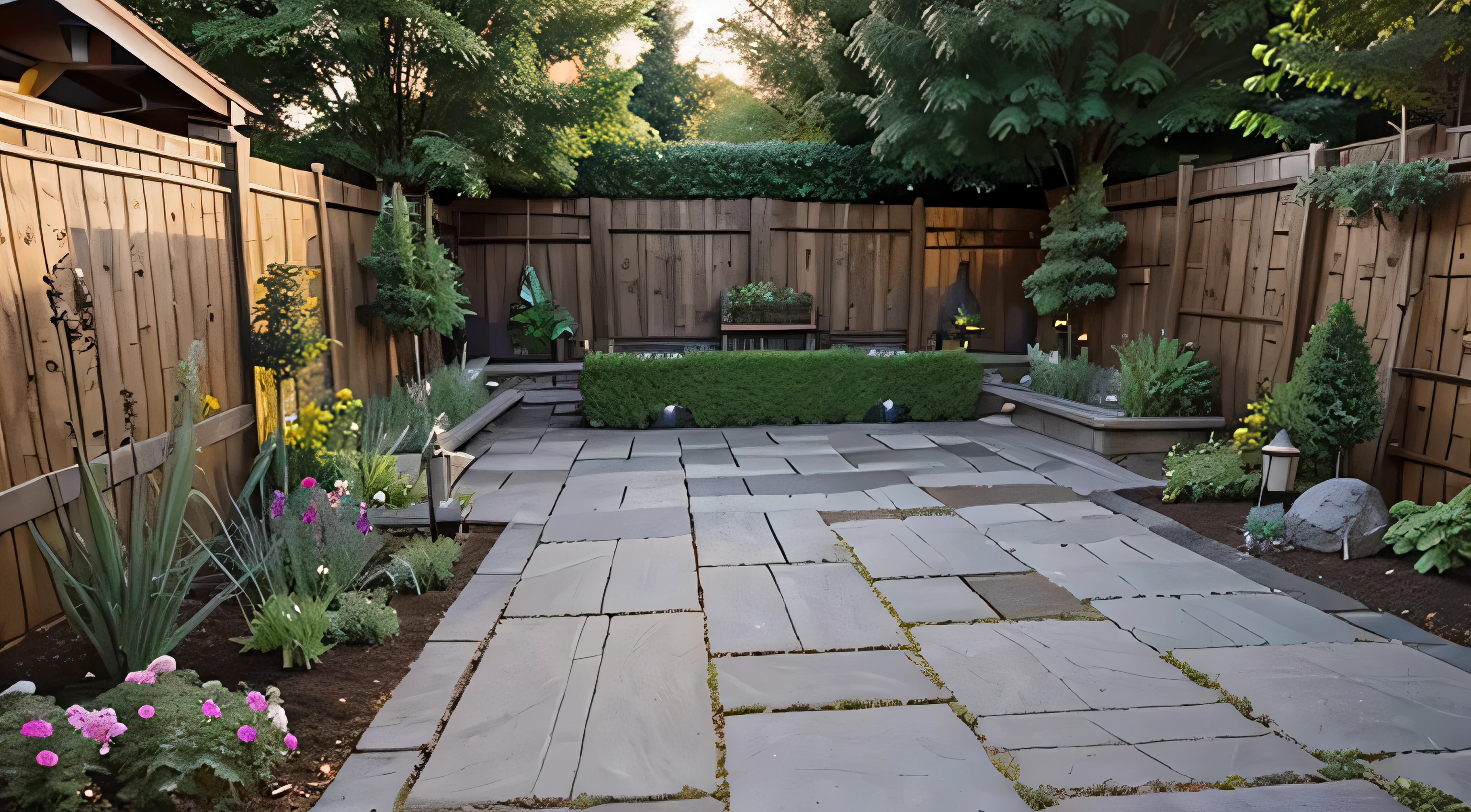backyard garden