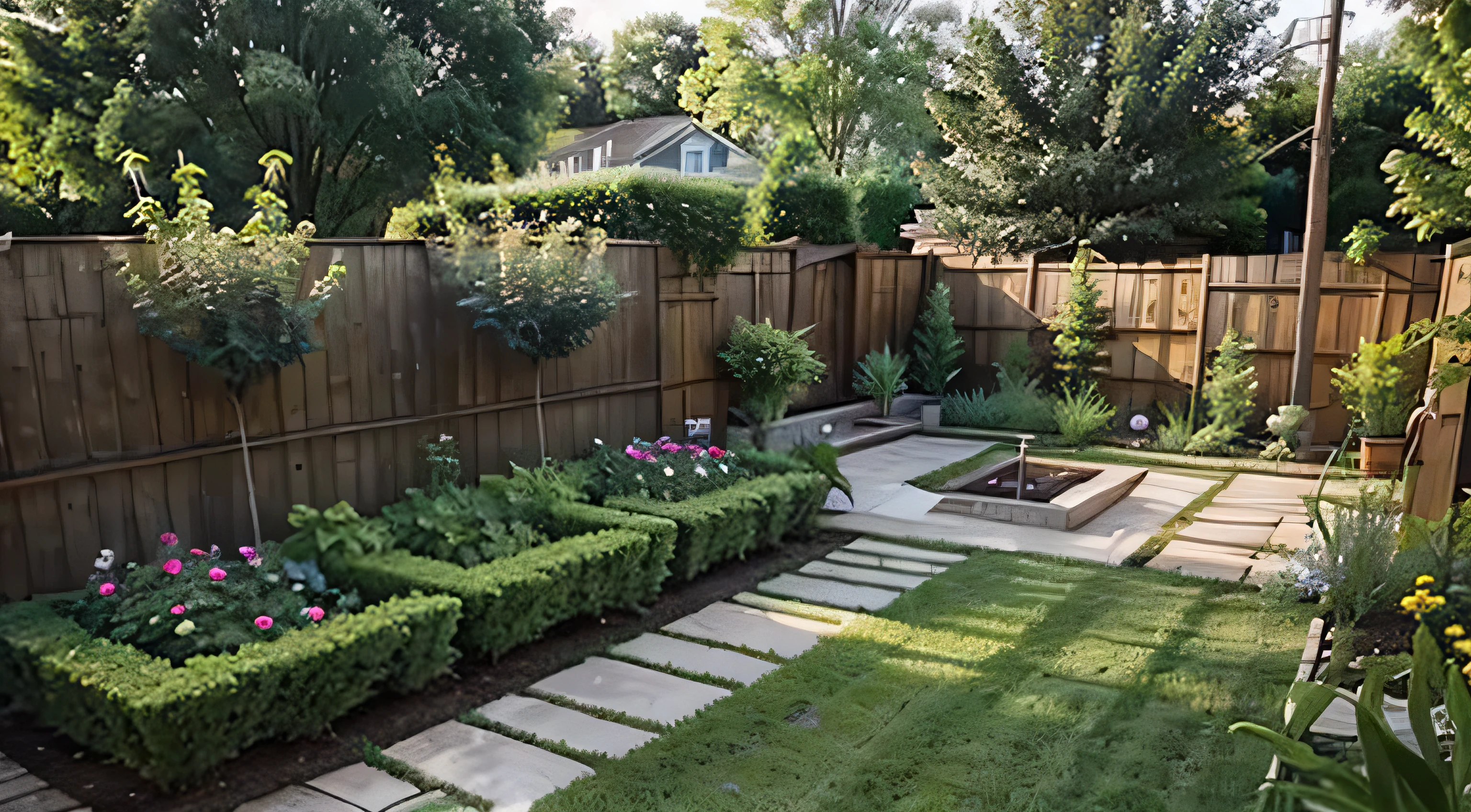 backyard garden