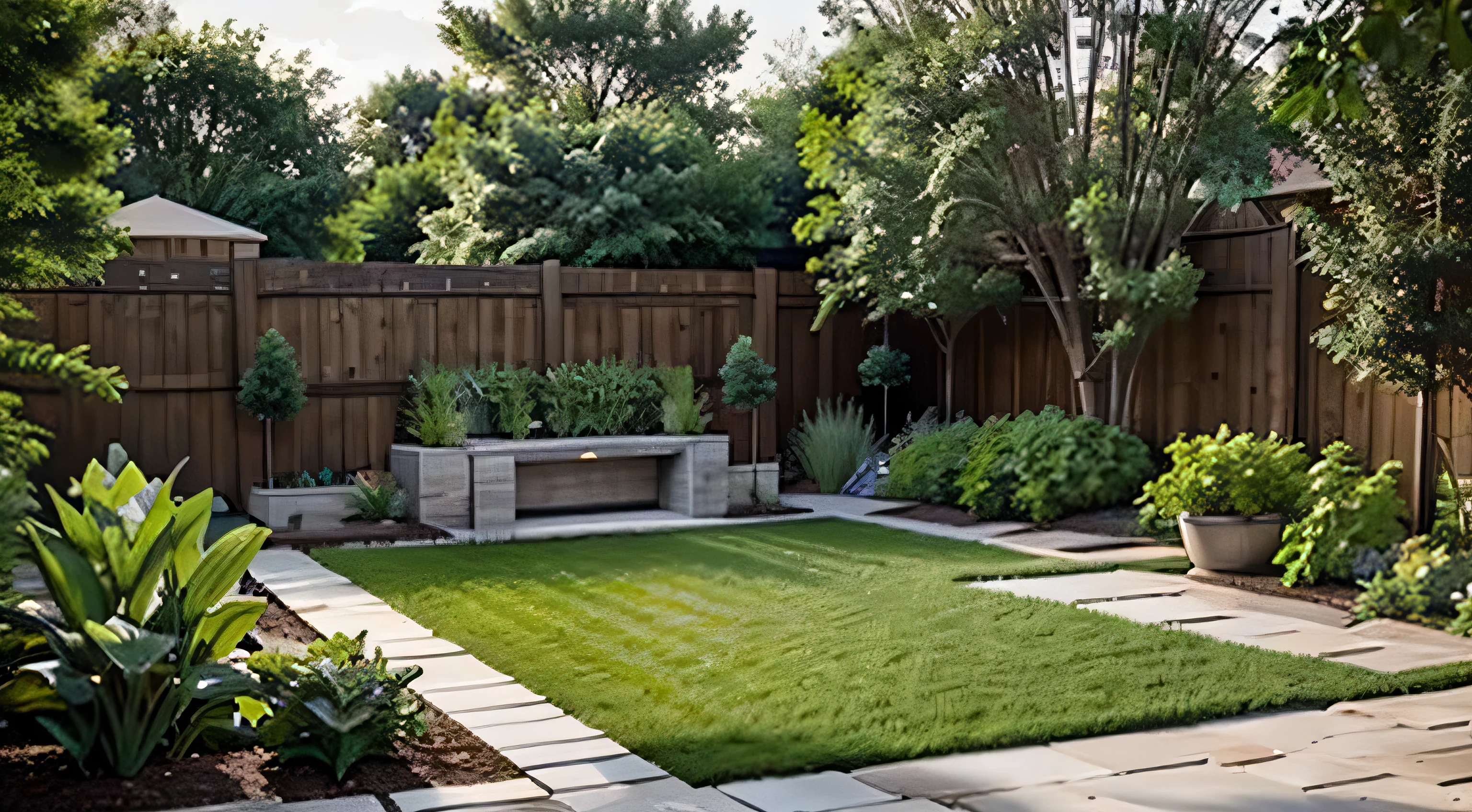 backyard garden