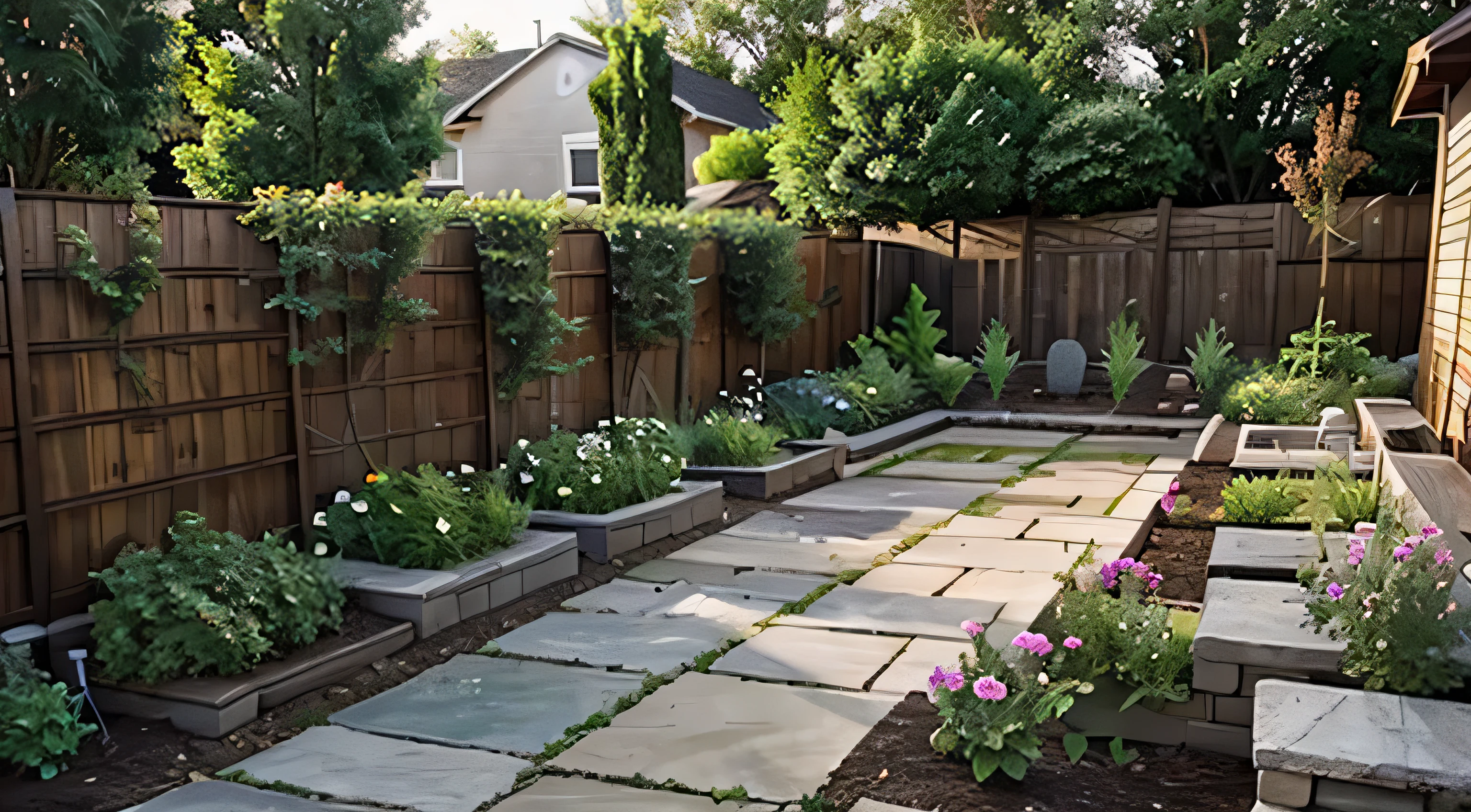 backyard garden