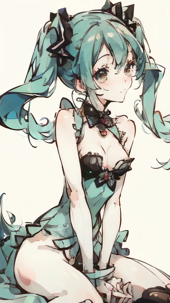 Hatsune Miku,uncensored, pudendum, no panties,vagina, close-up,vibrator, masturbation, dildo, open legs, squat down, creampie,乳首チラ , internal view, cervix, uterus, anime, detailed face, long twin-tail, vocaloid, stage costume, microphone, colorful, vivid lighting, high resolution, portrait style, vibrant colors, upbeat atmosphere.