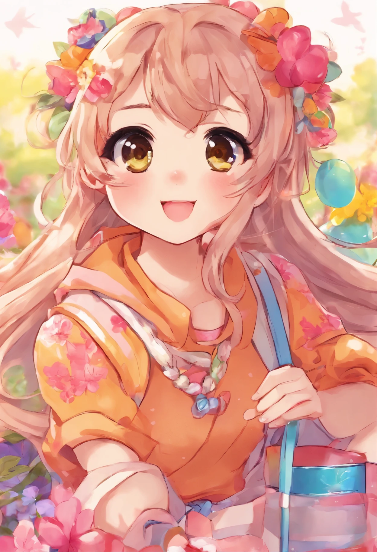 Anime girl hot big