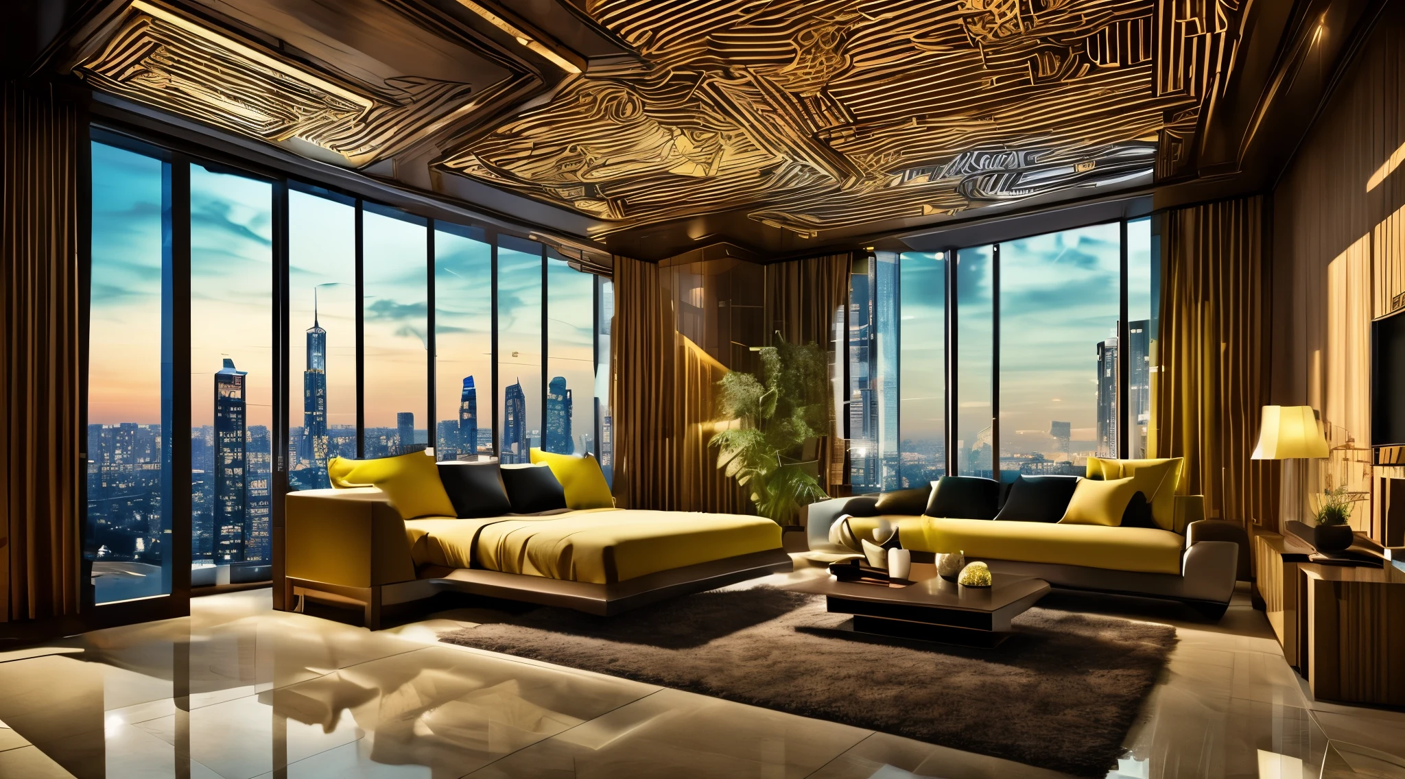 window、(((night))),skyscraper、neon