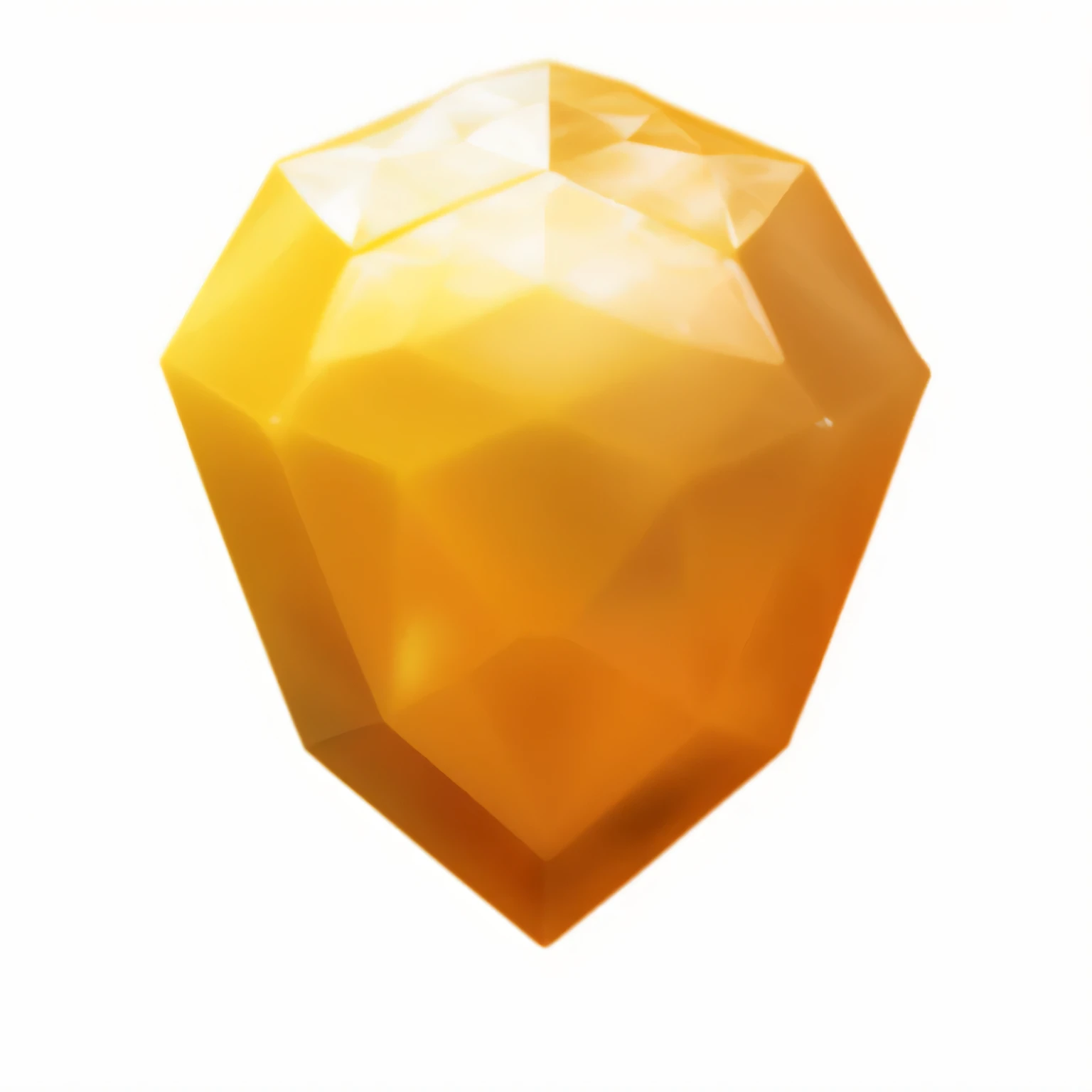 There is a picture of a yellow and white hexagons, yellow crystal gem, crystal, clipart icon, vector icon, 太阳前面的hexagons, Kaneko, Made with adobe illustrations, topaz, game icon, crystal material, low polygon, hexagons阻挡阳光, glowing amber, crystalline, hexagons, Polygon art