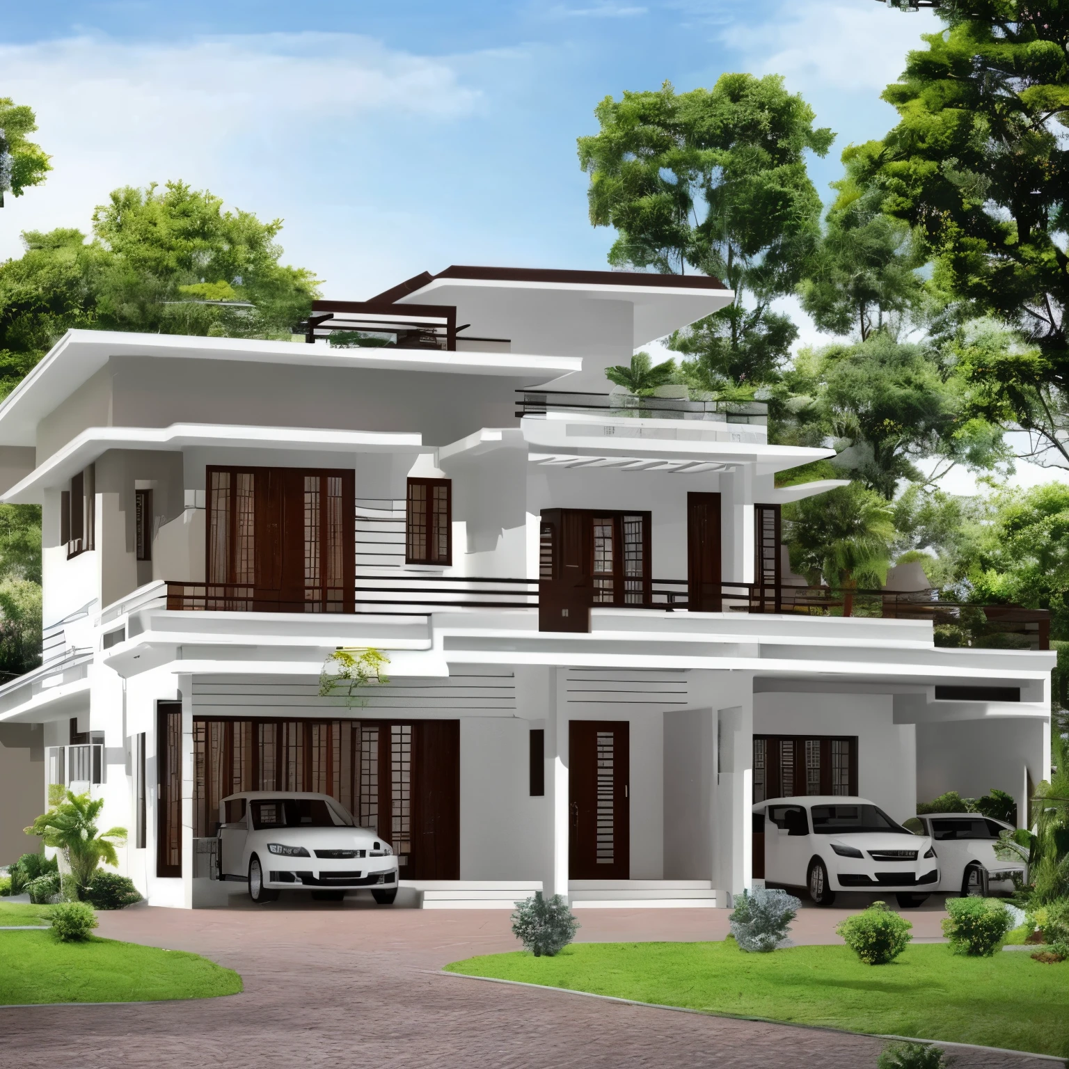 House model with a budget not exceeding 4 hundred thousand baht