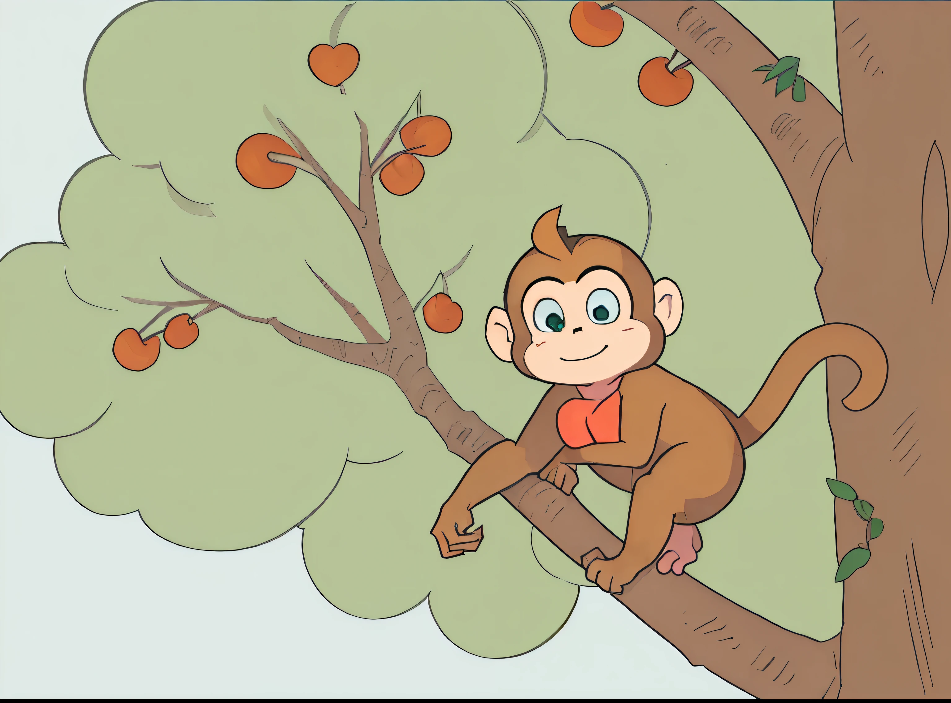 monkey on tree