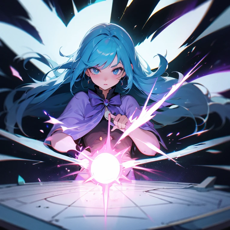 Magical girl spells enemies