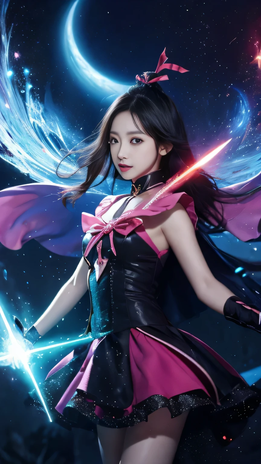 Magical girl, Carry a magic wand, official artwork, Magical girl的肖像, 闪闪发光的Magical girl