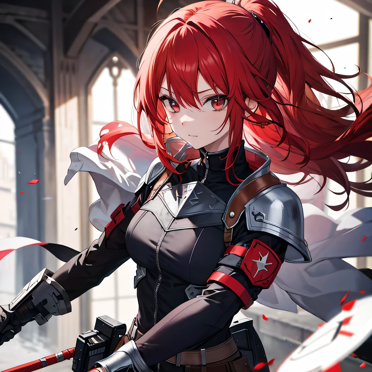 War Maiden , Red hair color , excalibur