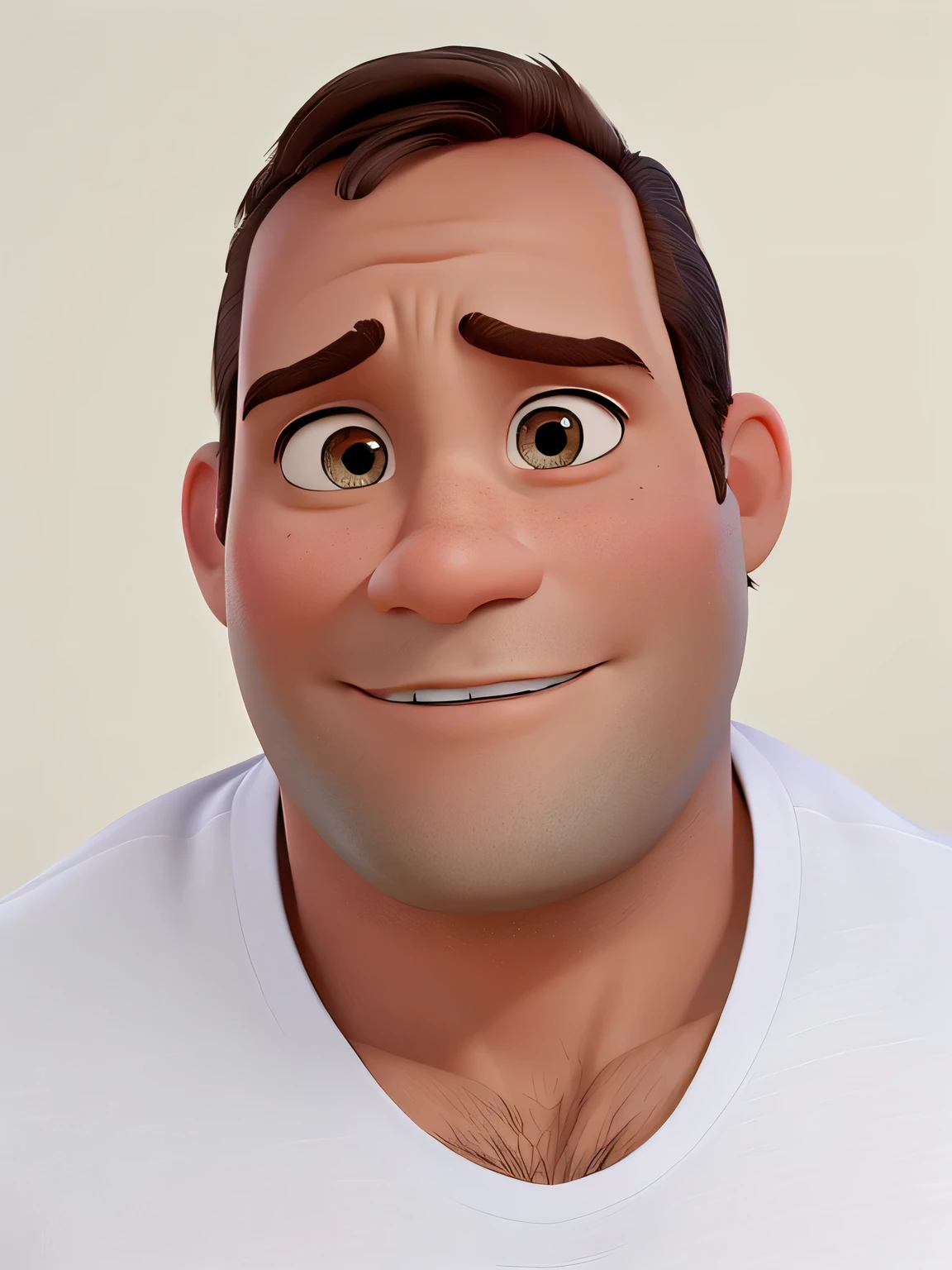 Um homem estilo disney pixar, alta qualidade, melhor qualidade