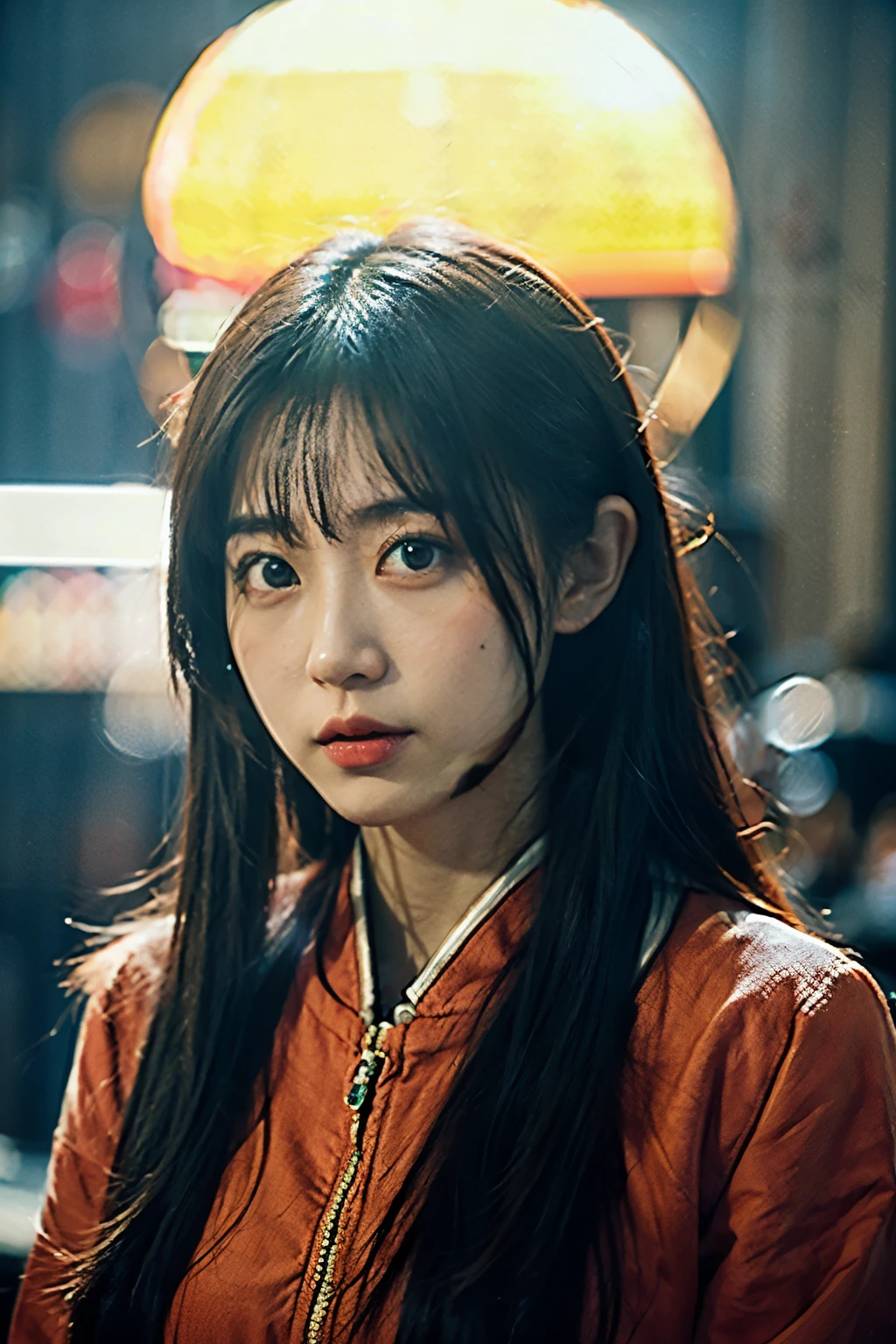 best quality,masterpiece,1girl of a Imaginative Macanese Female Page,Crude hair,background is Unique The Tablets of Stone,at Sunrise,Cel shaded,anaglyph effect,ultra high res,Extremely Detailed Official Unity 8K Wallpapers,ultra high res,ultra high quality,