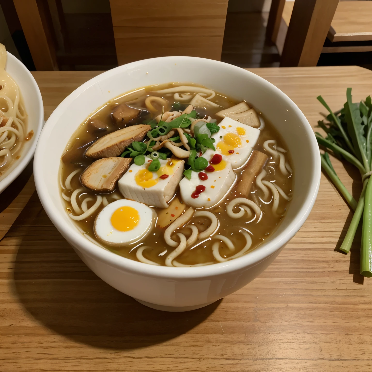 buatlah sebuah iklan tentang promosi seporsi ramen yang menggugah selera